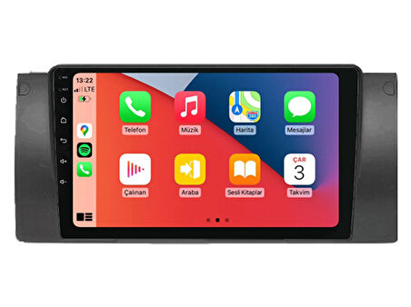 BMW 5 Serisi E39 E53 X5 Multimedya 2 GB RAM 32 GB Hafıza 8 Çekirdek Navigatör Premium Series