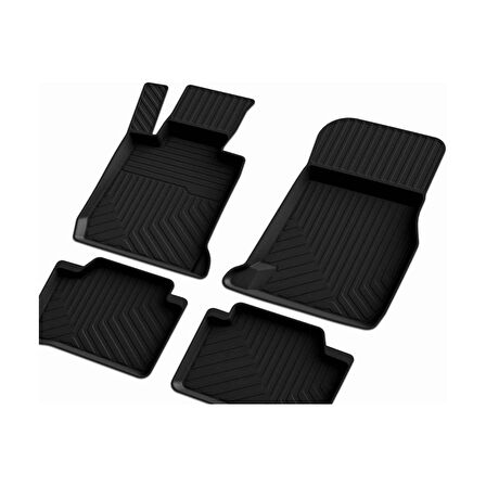 Bmw 3 Serisi G20 2018 ve Üstü 4d Havuzlu Kauçuk Paspas Bmy