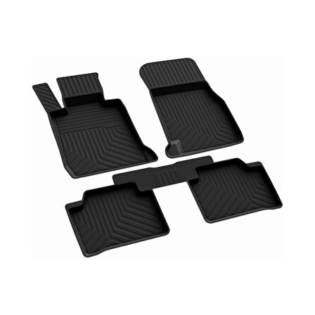 Bmw 3 Serisi E46 1998-2005 4d Havuzlu Kauçuk Paspas Bmy