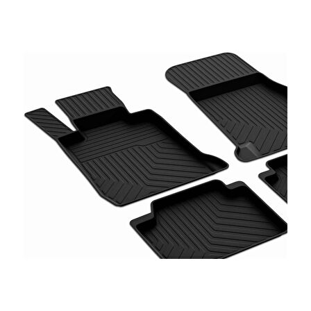 Bmw 3 Serisi E46 1998-2005 4d Havuzlu Kauçuk Paspas Bmy