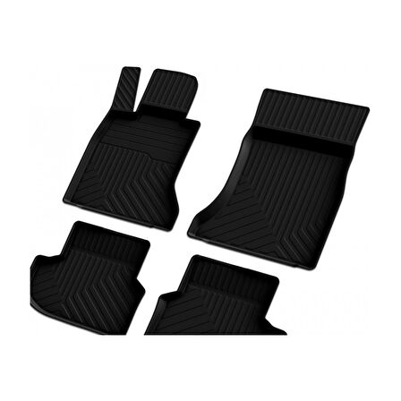 Bmw 5 Serisi G30 Sw 2013-2016 4d Havuzlu Kauçuk Paspas Bmy