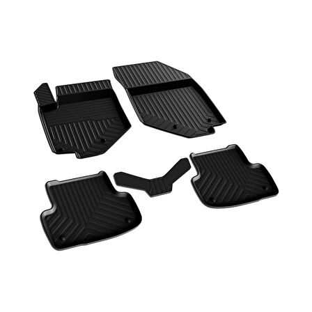 Citroen C4 Suv 2020 ve Üstü 4d Havuzlu Kauçuk Paspas Bmy