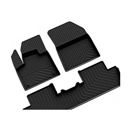 Citroen C4 Spacetourer 2018-2020 4d Havuzlu Kauçuk Paspas Bmy