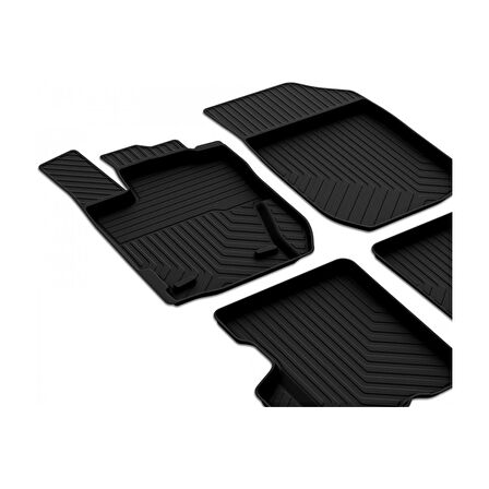 Dacia Logan 2 2014-2020 4d Havuzlu Kauçuk Paspas Bmy