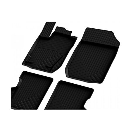 Dacia Sandero 2 2013-2020 4d Havuzlu Kauçuk Paspas Bmy