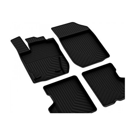 Dacia Sandero 2 2013-2020 4d Havuzlu Kauçuk Paspas Bmy