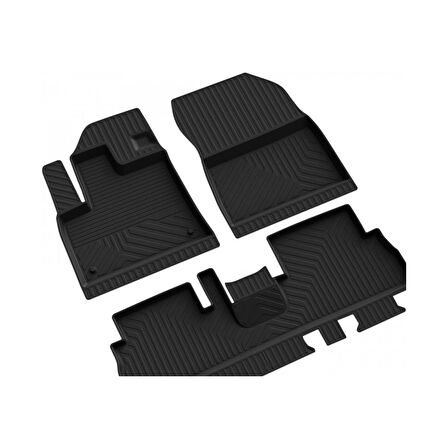 Fiat Doblo 3 2022 ve Üstü 4d Havuzlu Kauçuk Paspas Bmy