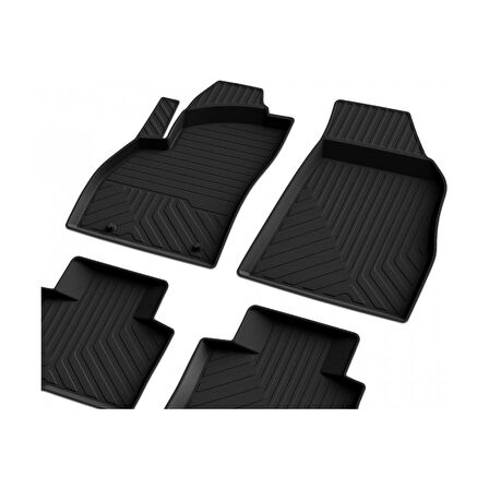 Fiat Fiorino 2008 ve Üstü 4d Havuzlu Kauçuk Paspas Bmy