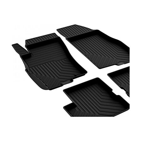 Fiat Grande Punto 2006 ve Üstü 4d Havuzlu Kauçuk Paspas Bmy