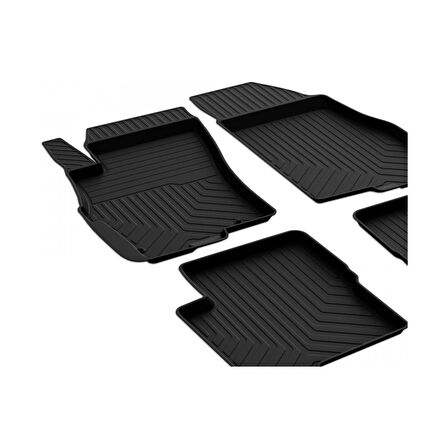 Fiat Linea 2007-2014 4d Havuzlu Kauçuk Paspas Bmy