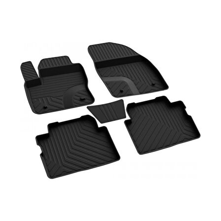 Ford C-Max 2 2011-2015 4d Havuzlu Kauçuk Paspas Bmy