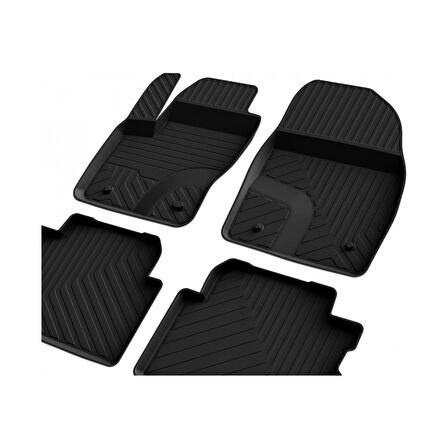 Ford C-Max 2 2011-2015 4d Havuzlu Kauçuk Paspas Bmy