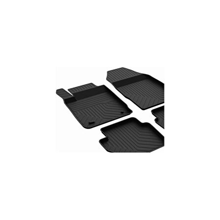 Ford Fiesta 8 2018 ve Üstü 4d Havuzlu Kauçuk Paspas Bmy