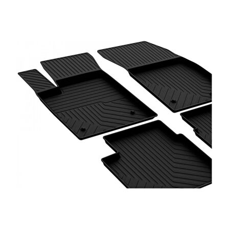 Ford Focus 4 Sedan 2019 ve Üstü 4d Havuzlu Kauçuk Paspas Bmy