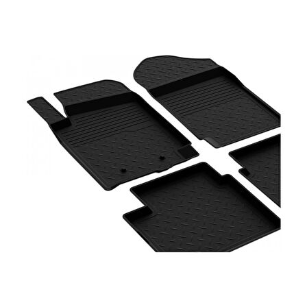 Ford Ranger 3 2015-2022 4d Havuzlu Kauçuk Paspas Bmy