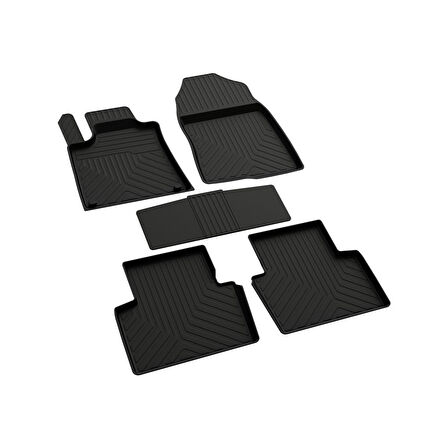 Honda Accord 10 2017 ve Üstü 4d Havuzlu Kauçuk Paspas Bmy