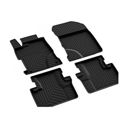 Honda Civic 9 Sedan 2012-2016 4d Havuzlu Kauçuk Paspas Bmy