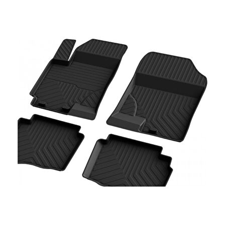 Hyundai I20 1 2009-2014 4d Havuzlu Kauçuk Paspas Bmy