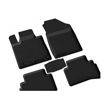 Hyundai Tucson 1 2004-2010 4d Havuzlu Kauçuk Paspas Bmy