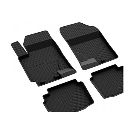 Kia Rio 3 2011-2016 4d Havuzlu Kauçuk Paspas Bmy