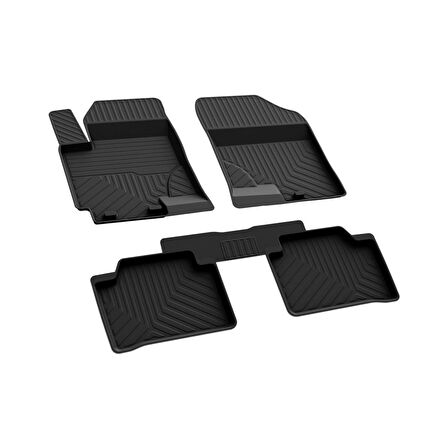 Kia Xceed Suv 2019 ve Üstü 4d Havuzlu Kauçuk Paspas Bmy