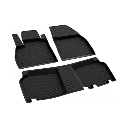 Mercedes Citan 1 W415 2012-2021 4d Havuzlu Kauçuk Paspas Bmy