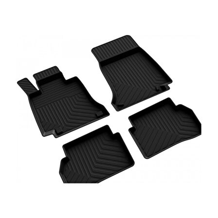 Mercedes E Serisi W124 1984-1995 4d Havuzlu Kauçuk Paspas Bmy