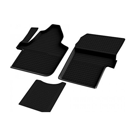 Mercedes Sprinter W906 Ön Çift Koltuk 2006-2018 4d Havuzlu Kauçuk Paspas Bmy