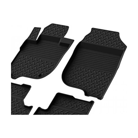 Mitsubishi L200 4 2007-2015 4d Havuzlu Kauçuk Paspas Bmy