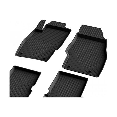 Opel Corsa D 2007-2014 4d Havuzlu Kauçuk Paspas Bmy