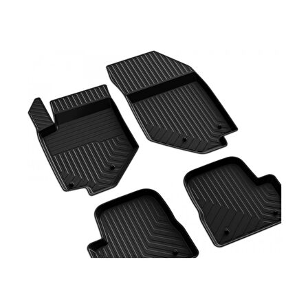 Peugeot 208 2 2019 ve Üstü 4d Havuzlu Kauçuk Paspas Bmy