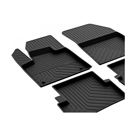 Peugeot 5008 Active 2016 ve Üstü 4d Havuzlu Kauçuk Paspas Bmy