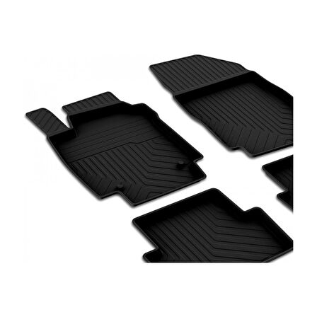 Renault Clio 4 Hb 2012-2019 4d Havuzlu Kauçuk Paspas Bmy