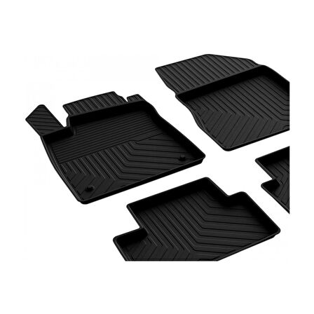 Renault Clio 5 2019 ve Üstü 4d Havuzlu Kauçuk Paspas Bmy