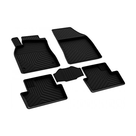 Renault Laguna 3 2007-2015 4d Havuzlu Kauçuk Paspas Bmy