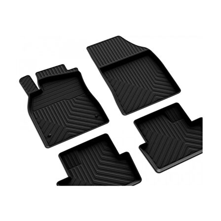 Renault Laguna 3 2007-2015 4d Havuzlu Kauçuk Paspas Bmy