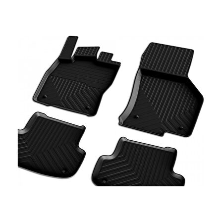 Seat Ateca 2016-2020 4d Havuzlu Kauçuk Paspas Bmy