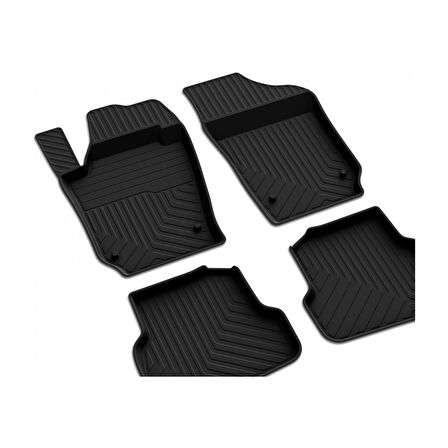 Seat Ibiza 4 2009-2017 4d Havuzlu Kauçuk Paspas Bmy