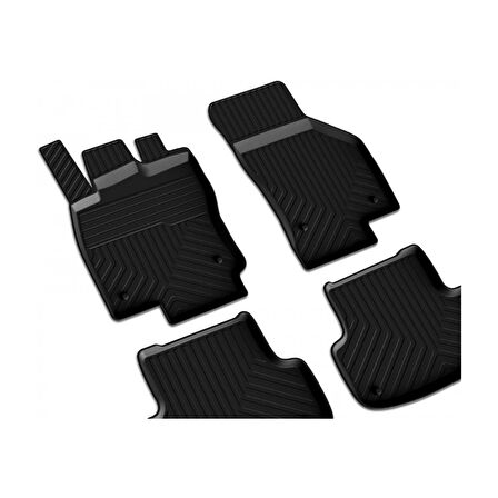 Seat Leon 3 2013-2020 4d Havuzlu Kauçuk Paspas Bmy