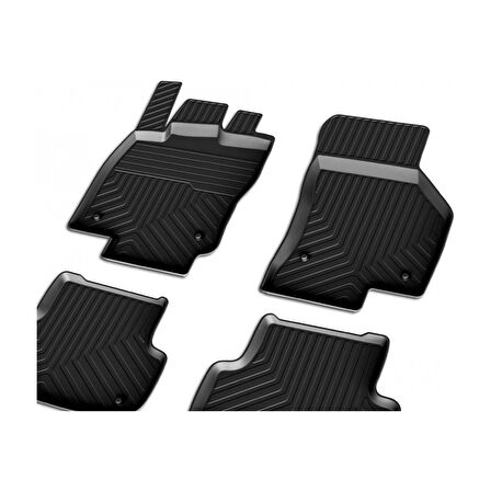 Seat Leon 3 2013-2020 4d Havuzlu Kauçuk Paspas Bmy