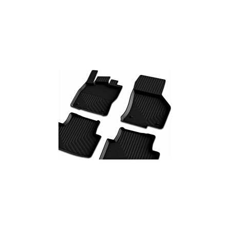 Skoda Kamiq 2019 ve Üstü 4d Havuzlu Kauçuk Paspas Bmy