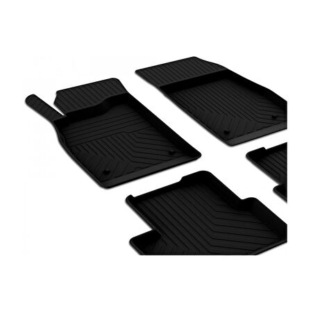 Toyota Corolla Hb 2002-2007 4d Havuzlu Kauçuk Paspas Bmy