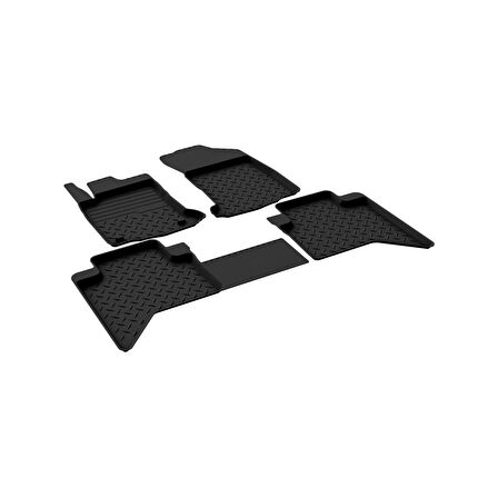 Toyota Hilux 8 2015 ve Üstü 4d Havuzlu Kauçuk Paspas Bmy