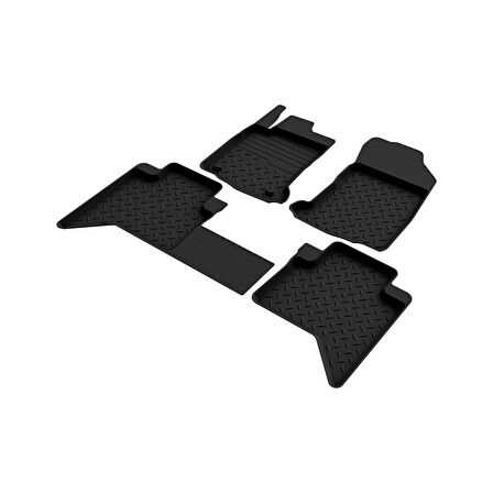 Toyota Hilux 8 2015 ve Üstü 4d Havuzlu Kauçuk Paspas Bmy