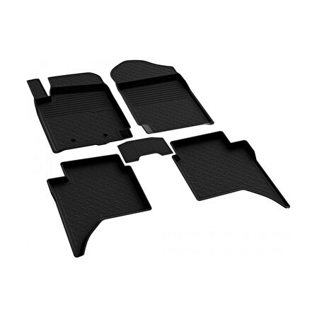 Volkswagen Amarok 2 2022 ve Üstü 4d Havuzlu Kauçuk Paspas Bmy