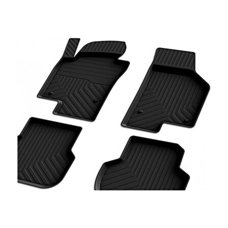 Volkswagen Jetta 6 2011-2018 4d Havuzlu Kauçuk Paspas Bmy