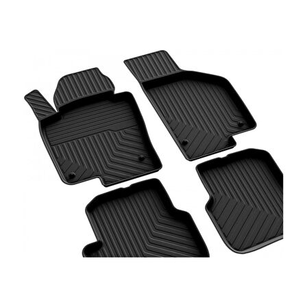 Volkswagen Passat B6 2005-2010 4d Havuzlu Kauçuk Paspas Bmy