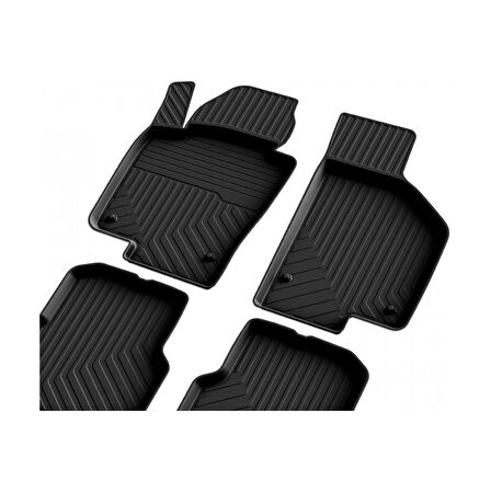 Volkswagen Passat B6 2005-2010 4d Havuzlu Kauçuk Paspas Bmy