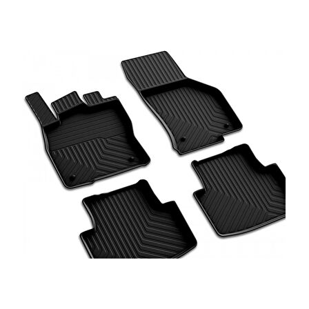 Volkswagen Passat B8 2015-2019 4d Havuzlu Kauçuk Paspas Bmy