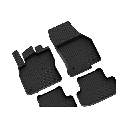 Volkswagen T-Cross 2019 ve Üstü 4d Havuzlu Kauçuk Paspas Bmy